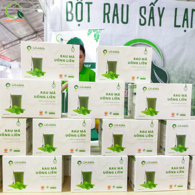 Bột Rau Má Uống Liền Sấy Lạnh Nguyên Chất Hộp Tiện Lợi