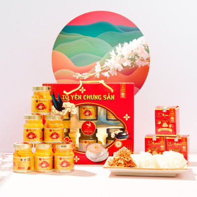 Yến Sào Chưng Đông Trùng Hạ Thảo Nhân Việt 30% Yến