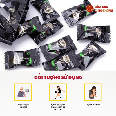Kẹo Hắc sâm Daedong 250g 