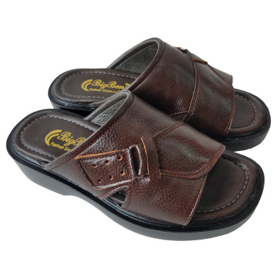 Dép Nam BIGGBEN Da Bò Thật Cao Cấp DN131