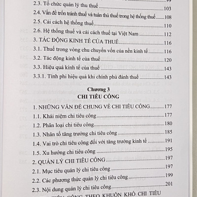 Sách - Giáo Trình Tài Chính Công