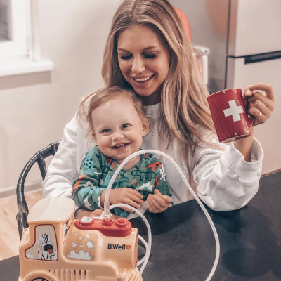 Máy Xông Mũi Họng B.Well PRO-115 hàng chính hãng, nhập khẩu trực tiếp từ Thụy Sỹ