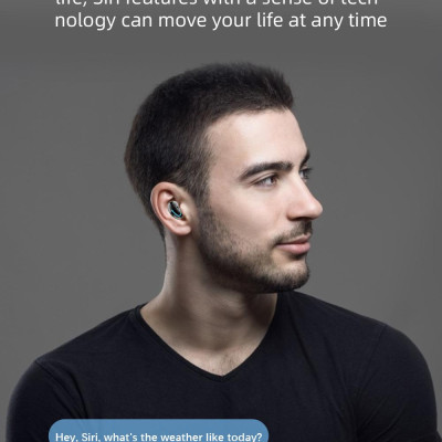 CINCATDY Tai Nghe Gaming True Wireless Earbuds Headphone Bluetooth V5.0 Phiên Bản Nâng Cấp Headset Dock Sạc có Led Báo Pin Kép S6 SE