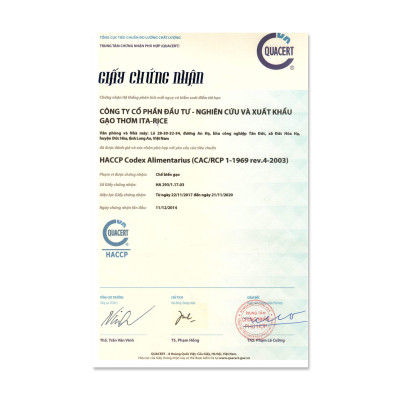 Combo 2 hộp Gạo Hữu Cơ Hoa Nắng - Vàng Lúa Chín 2kg