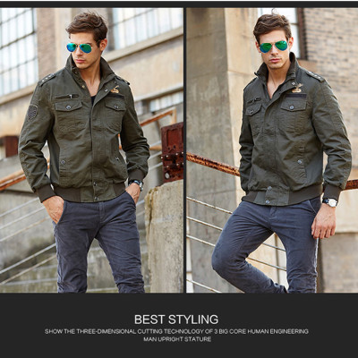 Áo Khoác Nam Cách Nhiệt Vải Kaki Cao Cấp US ARMY U559, Áo Khoác Kaki Lính Lót Bông Cừu Siêu Ấm Phong Cách Cực Ngầu  -HÀNG CHÍNH HÃNG 