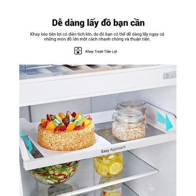 Tủ Lạnh Hisense Inverter Pro 424L RT549N4EBU Tiết Kiệm Điện Năng, Diệt Khuẩn Khử Mùi, Bảo Hành 3 Năm - Hàng Chính Hãng