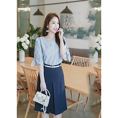 Áo Kiểu Tay Nơ Ly Ly