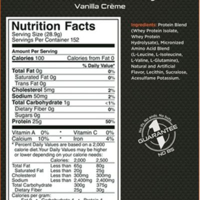 Rule 1 Protein 10Lbs 4,54kg – Bổ sung Protein 100% Whey Isoalte & Hydrolyzed, hấp thu cực nhanh, tăng Cơ cực mạnh