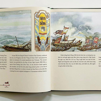 Lược Sử Nước Việt Bằng Tranh - Viet Nam - A Brief History In Pictures (Ấn Phẩm Kỉ Niệm 60 Năm Thành Lập NXB Kim Đồng)