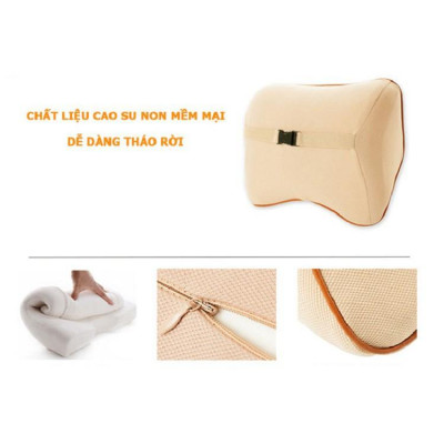 Gối tựa đầu cao xu non sử dụng cho ô tô , xe hơi hàng cao cấp , tựa đầu chống mỏi cổ gáy, thoải mái lái xe.