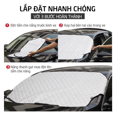 Tấm che nắng kính lái ô tô, xe hơi