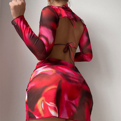 Bikini 4 mảnh nửa kín nửa hở Sexy Lady