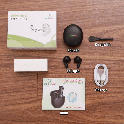 Máy trợ thính không dây Funmic EN-IA008A - Thiết kế thông minh hiện đại