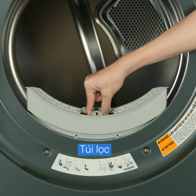 WT2517NHEG - Tháp giặt sấy LG Inverter giặt 25 kg - sấy 17 kg - Hàng Chính Hãng