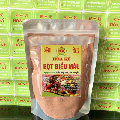 Bột điều màu 500gr Hoà Ký