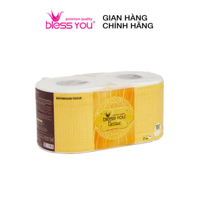 Combo 2 Lốc Giấy vệ sinh Bless You Lamour 2 (Lốc 10 cuộn)
