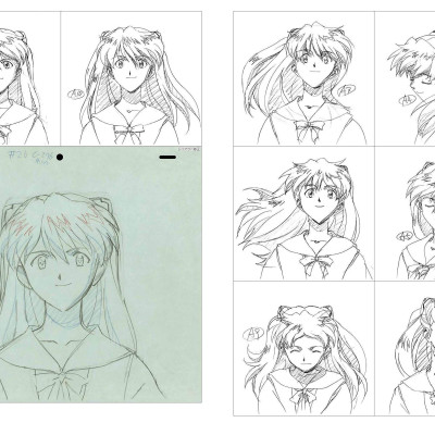 新世紀エヴァンゲリオン原画集ダイジェスト SHIN SEIKI EVANGERION GENGASHUU DAIJESUTO