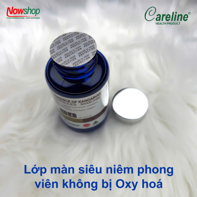 Essence of Kangaroo Careline Úc Hộp 60 viên tăng cường sinh lý nam, tăng testosterone tự nhiên