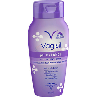 Dung dịch vệ sinh phụ nữ Vagisil pH Balance Daily Intimate Wash (240ml/354ml) - Hàng chính hãng