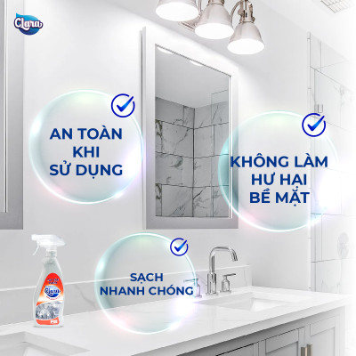 Tẩy cặn canxi Clara chai 500ml