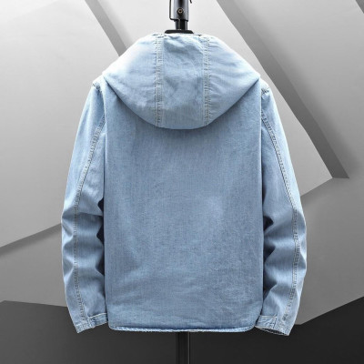 Áo khoác chống nắng trơn túi dọc mũ dễ thương nhiều màu lựa chọn-A3040