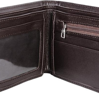 Ví Nam Da Bò Huy Hoàng HT2103 (12.5 x 9.5 cm) - Nâu