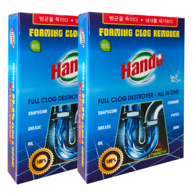 Combo 8 Hộp Bột thông cống Hando 100g Xuất khẩu