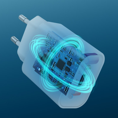 Adapter cóc củ sạc nhanh 20W cổng USB-C chuẩn PD & QC 3.0 hiệu Choetech Q5004 tích hợp chip điều chỉnh dòng điện thông minh chống quá nhiệt - Hàng nhập khẩu