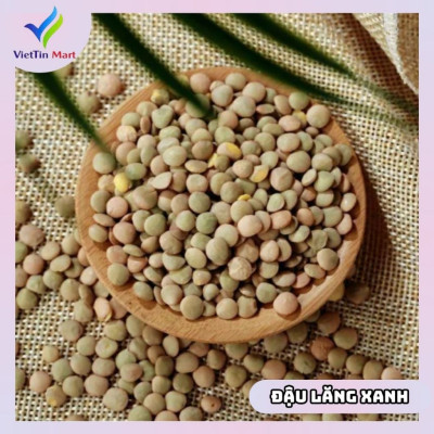 Đậu Lăng Xanh Hữu Cơ Viettin Mart 500g 