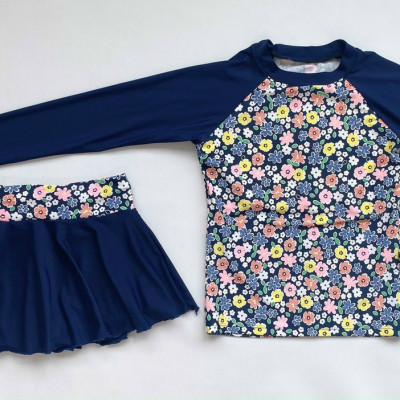 Set Vay Bơi Nữ Dài Tay Size Từ 45 đến 72 KG