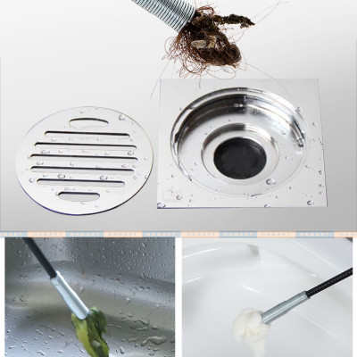 Dụng Cụ Gắp Rác Bồn Chậu 60/160 Cm Cây Gắp Rác Thông Tắc Bồn Chậu Nhà Vệ Sinh Tiện Lợi