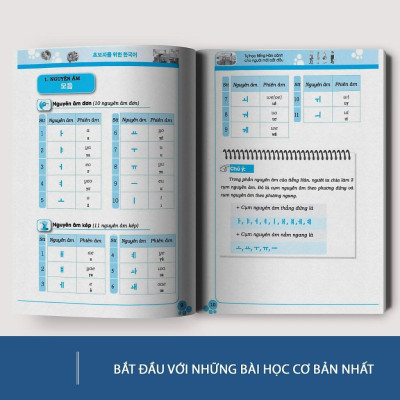 Sách - Tự Học Tiếng Hàn Dành Cho Người Mới Bắt Đầu + 15 Phút Tự Học Tiếng Hàn Mỗi Ngày - MCBooks
