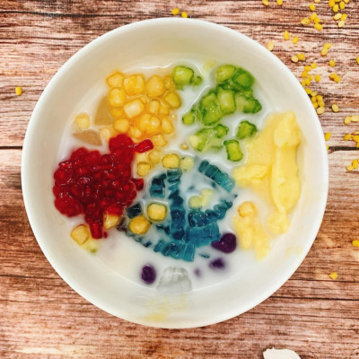 Set Nguyên Liệu Chè Sương Sa Bánh Lọt Loại 1 Thượng Hạng VietTin Mart