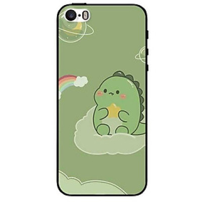 Ốp lưng dành cho Iphone 5 / 5s / 5Se - Iphone 6 / 6s - Iphone 6 Plus / 6s Plus mẫu Khủng Long Cầu Vồng