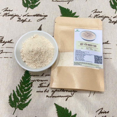 Combo 5 loại bột sấy lạnh: bột đậu gà, bột đậu lăng đỏ, bột đậu hà lan, bột đậu nành đen xanh lòng, bột yến mạch tươi nguyên chất, siêu mịn, không biến đổi gen (mỗi gói 100g)