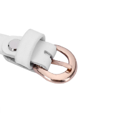 HJ5131-32-37-46 - Dây thắt lưng nữ Huy Hoàng da bò 1,5P màu cam, hồng, trắng, vàng