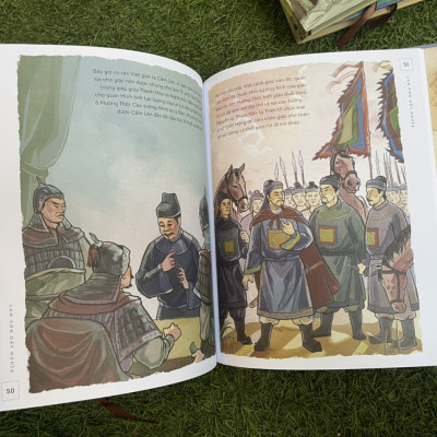 [Bộ LỊCH SỬ VIỆT NAM BẰNG TRANH] - BÌA CỨNG - IN MÀU TOÀN BỘ - NXB TRẺ  - [Lam Sơn dấy nghĩa] -