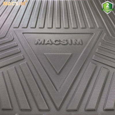 Lót cốp xe ô tô (qd) BMW X6 2009-2016 chất liệu TPV thương hiệu Macsim màu đen