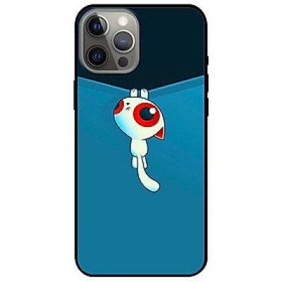 Ốp lưng dành cho Iphone 12 Promax mẫu Mèo Cầu Cứu
