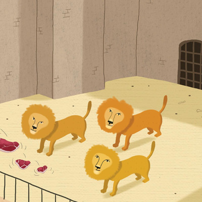 Sách - Sư Tử Fura Và Tiên Tri Đa-ni-en - Truyện Tranh Kinh Thánh Song Ngữ Việt Anh - Bayard Việt Nam