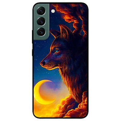 Ốp lưng dành cho Samsung S22 - S22 Plus - S22 Ultra - Sói Và Mặt Trăng