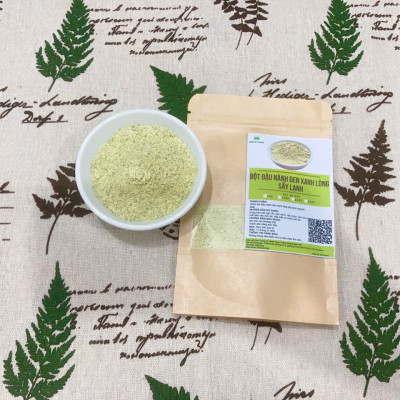 Combo 5 loại bột sấy lạnh: bột đậu gà, bột đậu lăng đỏ, bột đậu hà lan, bột đậu nành đen xanh lòng, bột yến mạch tươi nguyên chất, siêu mịn, không biến đổi gen (mỗi gói 100g)