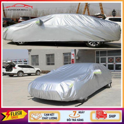 Bạt Phủ Ô Tô Vải Dù Mitsubishi Mirage, Xpander, Attrage, Pajero, Trition, Outlander chống nóng, chống nước