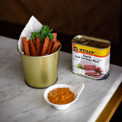 Thịt Heo Hộp Tulip 200g - Nhập Khẩu Đan Mạch | Tulip Pork Luncheon Meat 200g