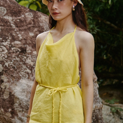 Áo Yếm Linen Kim Tước TOP232 thời trang thiết kế Hity