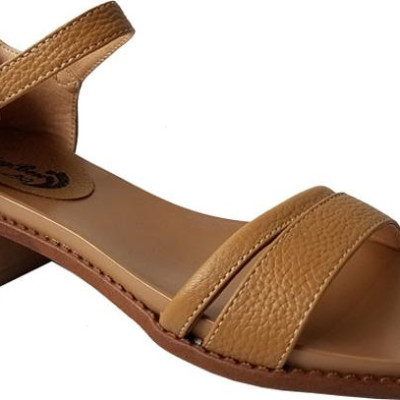 Giày Sandal Cao Gót BIGGBEN Da Bò Thật SDCG43