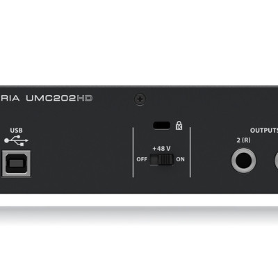 Card âm thanh Behringer U-PHORIA UMC202HD - Chính hãng