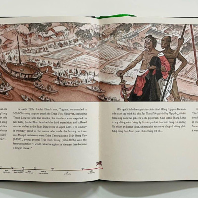 Lược Sử Nước Việt Bằng Tranh - Viet Nam - A Brief History In Pictures (Ấn Phẩm Kỉ Niệm 60 Năm Thành Lập NXB Kim Đồng)