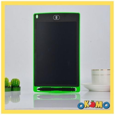 Bảng viết tự xóa LCD 8.5 Inch đơn sắc, đồ chơi giáo dục cho bé thông minh, phát triển trí tuệ OKOMO