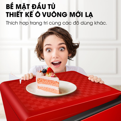 Tủ lạnh Mini Hisense 82 Lít HR08DR/HR08DW tiết kiệm điện, làm lạnh nhanh, bảo hành 24 tháng - HÀNG CHÍNH HÃNG